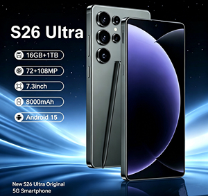 Vente en gros Nouveau Téléphone Android 15 Original Système Android 15 Livraison gratuite Téléphone pas cher S26 Ultra 5G Smartphone - Product Image 2