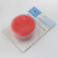 Humidificateur de papier rond en plastique pour bureau, humidificateur de doigts, humidificateur de papier pour comptage, fournitures de bureau et scolaires