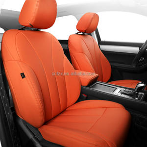 Housses de siège de voiture personnalisées Accessoires de voiture en cuir Protecteur de siège de voiture étanche Ensemble complet de luxe pour Toyota - Product Image 4