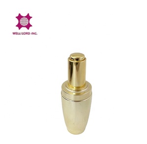 In Stock Ready to Ship Welllord BW-443 Perfume Bottles Gold <b>Glass</b> Dropper Bottle 10ml for Essential Oil - Product Image 1