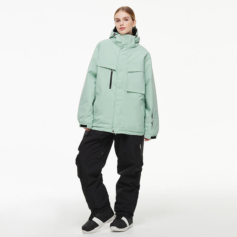 Women Apple green+Black