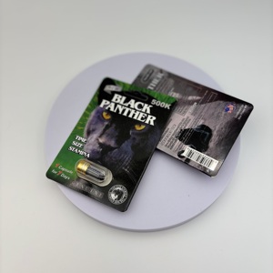 Cápsulas Black Panther de Alta Calidad, Fórmula Vegetal Suave Black Panther 500k, Cápsula Portátil de Una Unidad, Soporte Diario para Hombres Adultos - Product Image 3