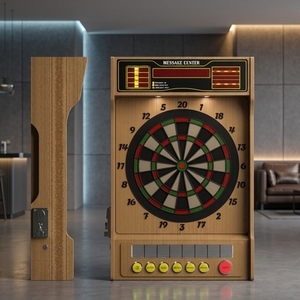 เครื่องเล่นเกมปาลูกดอกดิจิทัลแบบอินเทอร์แอคทีฟ ขนาด 60 x 95 x 16.6 ซม. พร้อมไฟ LED - Product Image 1
