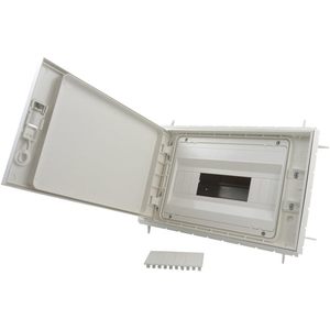 Quadro di Distribuzione Qzero 12 Moduli DIN IP65 per Montaggio a Incasso Uso Interno - Product Image 2