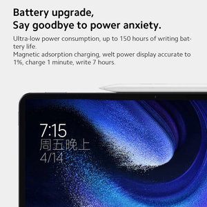 2ND ปากกาสไตลัสสำหรับ I Mi Pad 6 / 6 Pro/5/5 Pro ความหน่วงต่ำในการเขียนสกรีนช็อตหัวปากกาแท็บเล็ตหน้าจอสัมผัส26นิ้ว