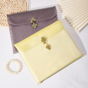 Sobres de Tamaño Personalizado 20*30 cm, Bolsas de Organza de Alta Densidad para Invitaciones, Tarjetas de Boda, Banquetes, Embalaje de Regalos - Product Image 1