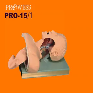 PRO-15/1 Mannequin de stylet vidéo pour bronchoscope médical pédiatrique oral et nasal avec intubation endotrachéale