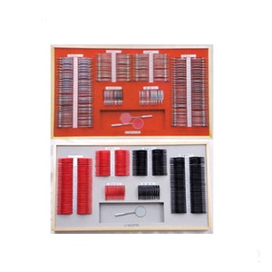 Juego de Lentes de Prueba con Montura de Plástico para Examen de la Vista, Instrumento de Optometría de Fábrica SL-232 - Product Image 2