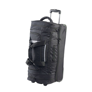 Trolley <strong>Travel</strong> <strong>Bags</strong> Waterproof Large Capacity Black Men Travelling <strong>Wheeled</strong> Useful Airport Duffle Trolley <strong>Bag</strong> - Product Image 1
