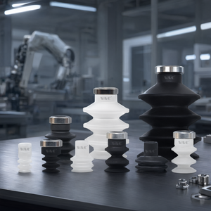 Ventouse à vide en silicone VAC ZP2-J de type soufflet pour la robotique industrielle et l'automatisation - Product Image 2