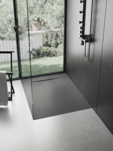 <span class=keywords><strong>Receveur</strong></span> de <span class=keywords><strong>douche</strong></span> moderne européen extravagant en matériau SMC, prêt pour la pose de carreaux, installation facile, garantie 3 ans, personnalisable - Product Image 3