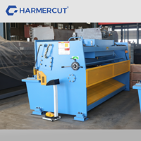 Machine de cisaillement hydraulique en métal de 6mm QC12K-6 * 2500 cisailles CNC Machine de cisaillement de tôle d'acier