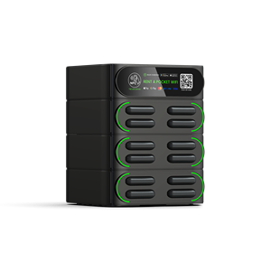 Station de location de batteries externes partagées 12 emplacements tendance 2025 avec chargeurs rapides MIFI – Distributeurs automatiques de batteries externes pour téléphones portables - Product Image 4