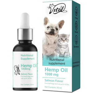 Costa Rican Blue Zone Hanföl tropfen für Hunde-Reduzieren Sie Entzündungen Stress Schmerzen Hüft-/Gelenk gesundheit Besserer Schlaf Immun unterstützung - Product Image 1