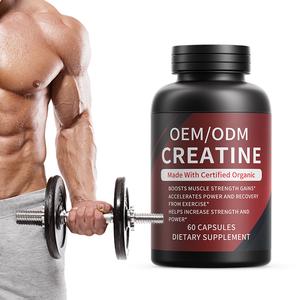 Kapsul Creatine Label Pribadi OEM Pra-Latihan untuk Ukuran dan Kekuatan Otot, Suplemen Creatine Monohydrate dalam Bentuk Kapsul - Product Image 3
