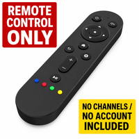 Control Remoto de Repuesto para STB - Botones de Acceso Directo IR/BLE de 4 Colores