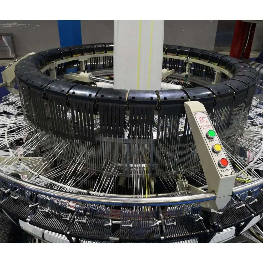 Круговой ткацкий станок для ламинированной линии производства плетеных сумок и машины для производства плетеных сумок