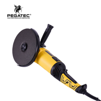 Kit de meuleuse d'angle électrique portable PEGATEC 2400W avec disques de coupe de 230 mm