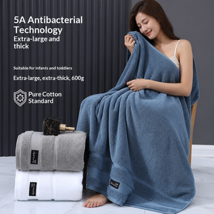 <span class=keywords><strong>Asciugamano</strong></span> da Bagno 100% Cotone, Lussuoso e Altamente Assorbente, Grande e Spesso, per Hotel e Spa - Product Image 6