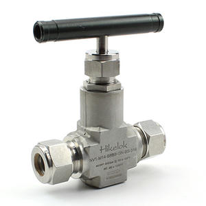 Заводской игольчатый клапан Hikelok с двойным феррульным соединением, 6000 фунтов, для установок впрыска химикатов - Product Image 3