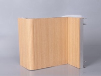 Tôle décorative composite métallique, haute flexibilité, ignifuge, imperméable, longueur personnalisée, panneau intérieur/extérieur pour usage domestique