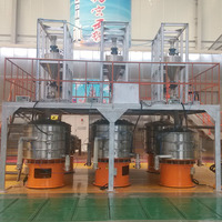 Séparateur de poudre à vibration ultrasonique circulaire personnalisé pour le phosphate, le fer et le lithium – Ligne de criblage
