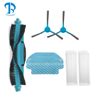 Repuestos para Robot Aspirador Compatibles con Cecotec <span class=keywords><strong>Conga</strong></span> 3290 3390 <span class=keywords><strong>3490</strong></span> 3590 3690 3790 3890 Ultra Titanium Vital, Cepillo, Filtro y Mopa - Product Image 1
