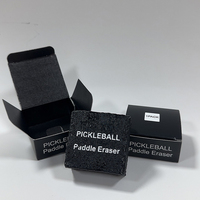 Effaceur de raquette de pickleball personnalisé avec logo, rapide et facile, pour l'entraînement, élimine les résidus de balle, la saleté et les petits éraflures pour adultes et enfants