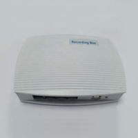 Enregistreur de voix USB analogique AVL-U2B Enregistreur de téléphone 2 lignes Base PC Système d'enregistrement téléphonique USB