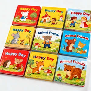 Libros Infantiles de Tapa Dura con Impresión Offset a Todo Color, Encuadernación Perfecta, Cartón Ecológico, Diseño de Logotipo/Gráficos Personalizados, Formato A4 - Product Image 1