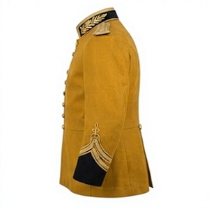 New Men's Historical Uniform <b>Tunic</b> Jacket Style Serge Long Sleeve Formalwear for Band Parade - Product Image 4