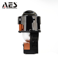 Lente de proyector biled de prisma láser doble S600 de 3 pulgadas AES Premium para Faro de coche universal 9005 9006 H1 H4 H7 H11
