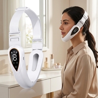 Appareil de beauté à pulsations soniques, appareil de lifting du visage en forme de V, rechargeable, produit de beauté pour usage domestique, pour les soins personnels