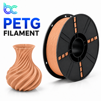 Becreative PETG Filament 1,75mm 1kg Spule Hohe Zähigkeit Geruchsarm Verwicklungsfrei Formgebung FDM 3D-Drucker/3D-Stift Großhandelslieferant