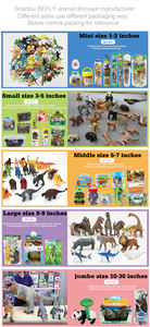 8 pièces Jouet en plastique Animaux sauvages Renard <span class=keywords><strong>Loup</strong></span> - Product Image 3