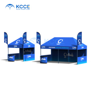 KCCE-Tienda con dosel de aluminio plegable para eventos, tienda de campaña promocional con proveedor de publicidad personalizada <span class=keywords><strong>10X10</strong></span> - Product Image 6