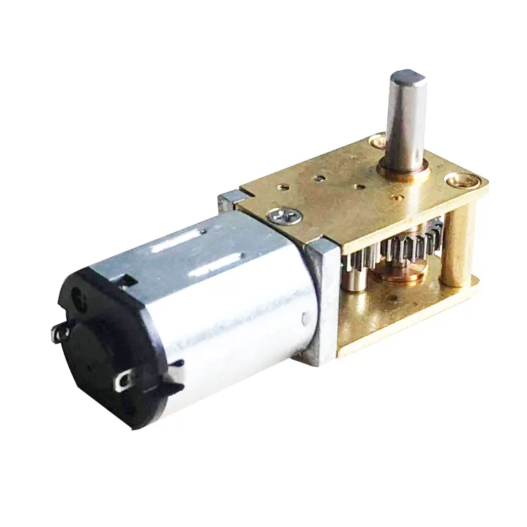 Maintex high torque low speed 12mm Worm DC Motor Biaxial Metal Gearbox electronic door lock motor 3v 6v 12v N20 with encoder