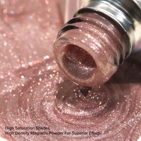 Menghe Hot Supplier 36 couleurs Moon Light Glitter Cat Eye Gel Set Box Tpo Hema Free Top Base Coat Magnetic Cat Eye Gel Nail Polish
