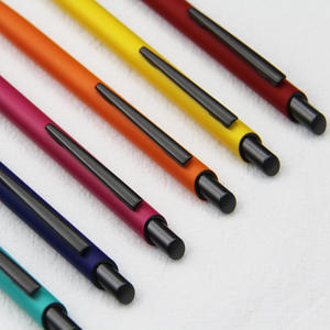 En Çok Satan Ofis Kullanımı Kişiselleştirilmiş Özel Logo Baskılı Tükenmez Kalemler Boligrafos Stylus Alüminyum Metal Kalem - Product Image 3