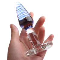 Ninghao Plug anal en verre cristal pour femmes, Plugs anaux, Godemiché pour pénis et anus, Jouets sexuels pour adultes, Jouets sexuels gays, Cadeaux pour amoureux