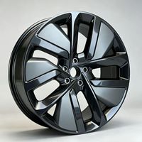 Jantes en alliage forgé monobloc 20 pouces gris foncé finition usinée 5x114.3 pour véhicules électriques, SUV et voitures particulières Y000