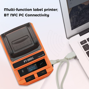 Trung Quốc máy in các nhà sản xuất PT-50DC Mini Pocket xách tay mã <span class=keywords><strong>QR</strong></span> đồ trang sức thẻ Bluetooth nhiệt UPC máy in nhãn - Product Image 6