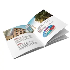 Digital Printing Advertising Brochures Samples Fancy Printing Design Tea A5 Accordion Fold Packaging Box Brochure
