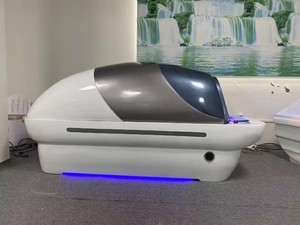 Cabine d'énergie de résonance biologique Sauna infrarouge lointain Teraherz Vibration Massage PEMF Spa Capsule lit promouvoir le métabolisme US - Product Image 6