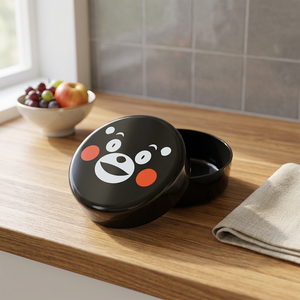Kukumom Disposable Black Custom Silk Screen/Hot-Transfer Printed Food Tray <b>Lunch</b> <b>Box</b> 0.8mm Thick Restaurant Use Take-Away - Product Image 2