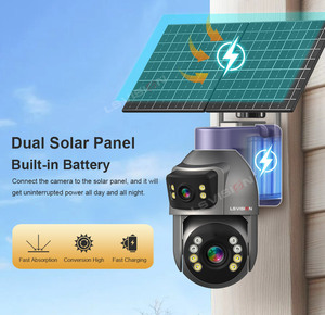 LS tầm nhìn mới đến ngoài trời năng lượng mặt trời Powered máy ảnh 4G <span class=keywords><strong>Wifi</strong></span> 24 giờ ghi âm <span class=keywords><strong>CMOS</strong></span> cảm biến an ninh đám mây aov năng lượng mặt trời máy ảnh - Product Image 3