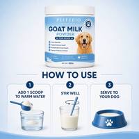 Poudre de Lait de Chèvre Naturel en Gros – Remplaceur de Lait pour Chiots, Chiens Adultes et Seniors – Riche en Protéines, Calcium et Soutien Immunitaire pour la Santé