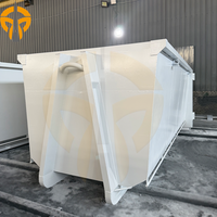 Nouvelle Arrivée Conteneurs de Collecte des Déchets de 15-40 Yards Cubiques avec Logo d'Entreprise, Type Hook Lift, Fabriqués en Chine