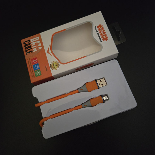 Chubby 2A Current High Elastic Heavy Duty Unbreakable Silicone V8 Android USB a to Micro USB Cables