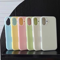 Coque rigide mate antichoc en silicone liquide pour iPhone 17 Air 16 15 14 Plus 13 12 Pro Max